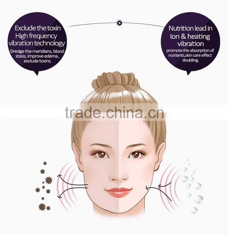 Fat burning face slimming device/facial acupunctual pressing device/v shaped facial slimming device