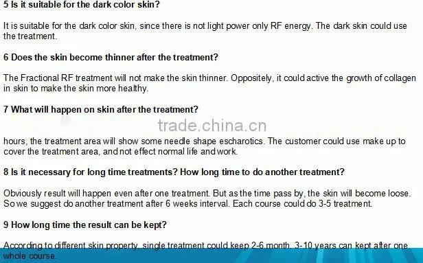 high preformance portable fractional wrinkle removal microneedle rf machine price for clinic hospital beauty spa