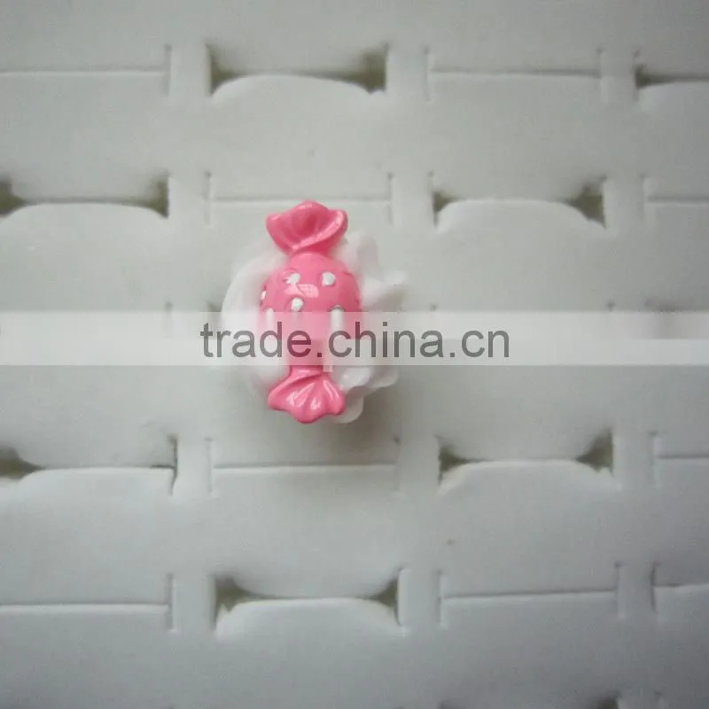 2014 Latest New Design decoration artificial crafts rose shaped Finger Ring for kids