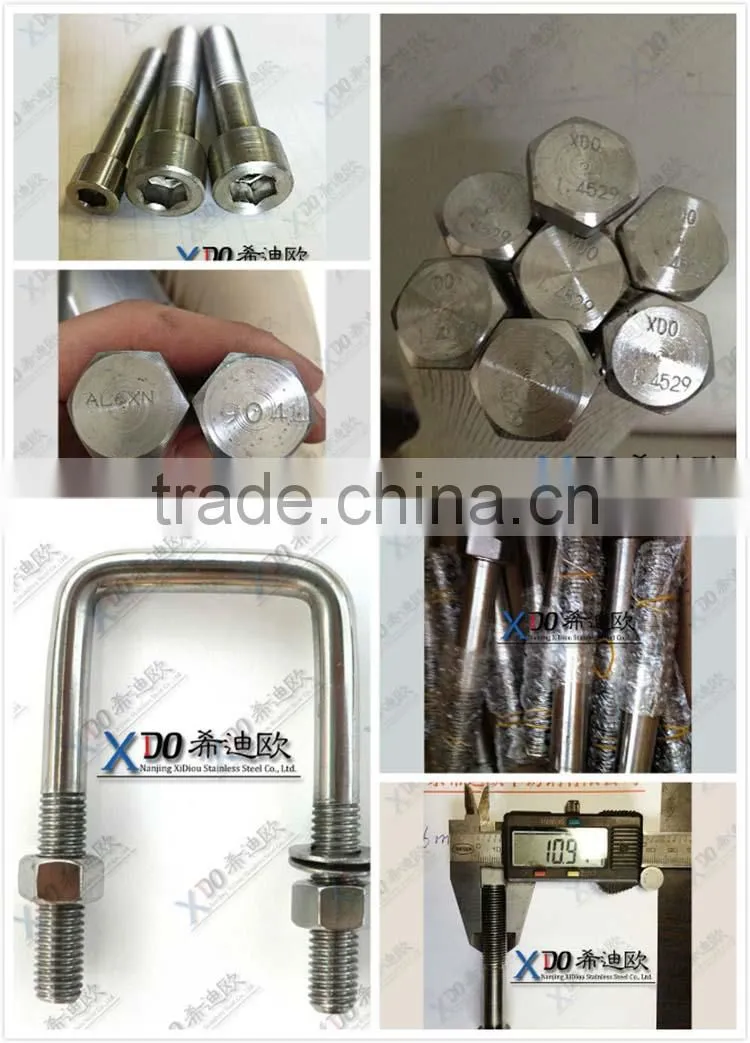 Alloy800 .alloy800H.alloy800HT u shape bolt square made in china