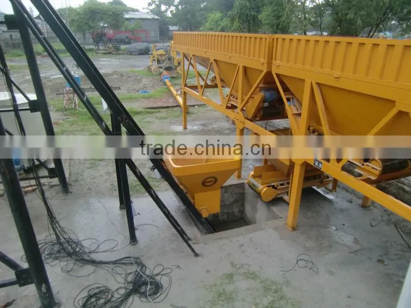 Best selling aggregate batching station with automatic control system