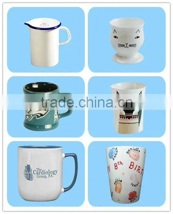 Daily Use Warm Ceramic Beaker Mug with Handle
