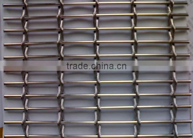 Decorative commercial kitchen wall panels, decorative wire mesh panels