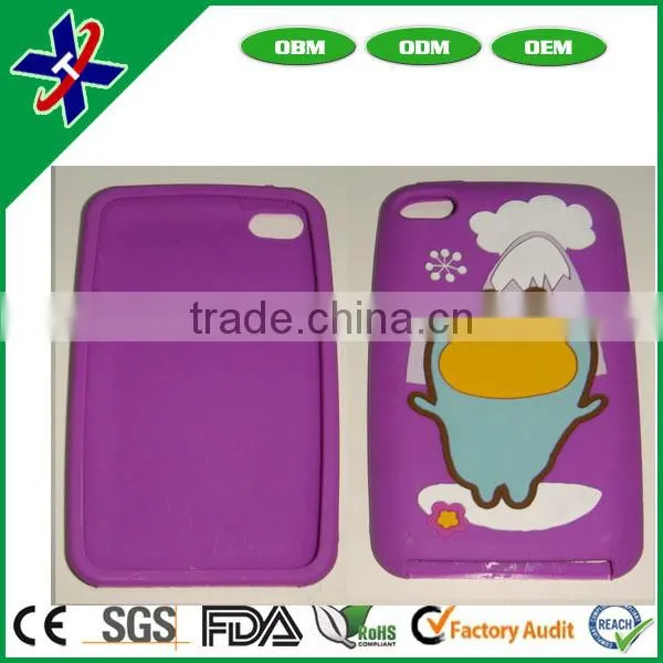 Cute animal Silicon Phone Accessories, OEM Silicone phone cases, Soft Silicone Phone Case