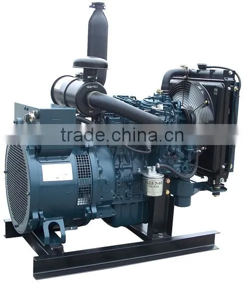 50Hz AC 3 Phase Silent Portable Diesel Generator With Kubota Diesel Engine