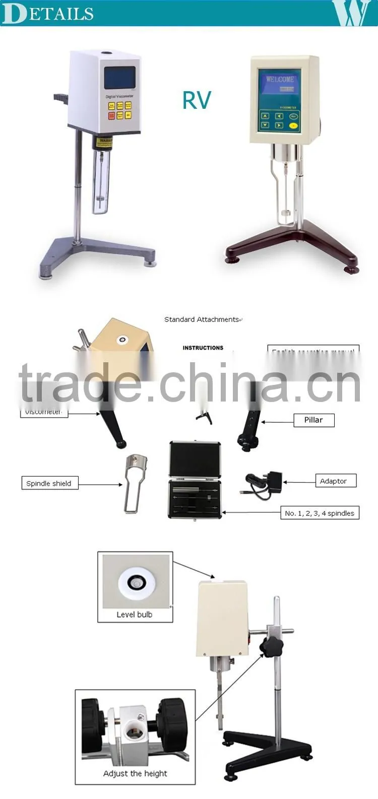 LCD Display capillary viscometer price for medicine