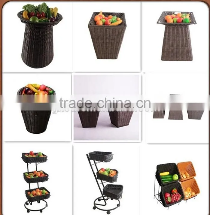 wholesale Cheap fruit and vegetable display stand