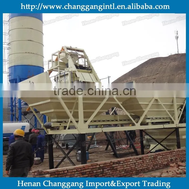 hot sale high production efficiency cement mortar mixing plant