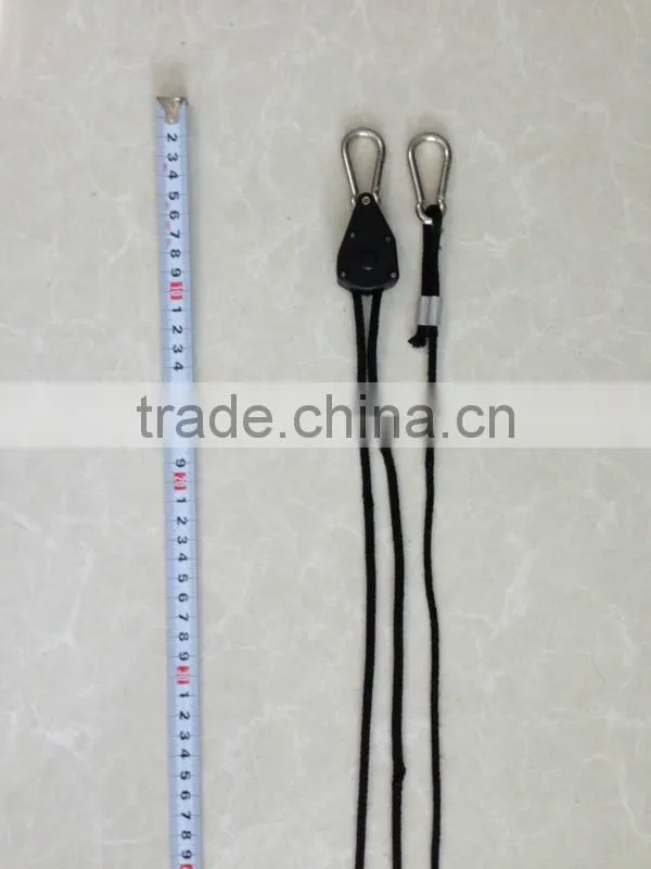 Pulley Hanger Rope Hanger Light Fixture Hangers/fixing rope for bike / rope with hook