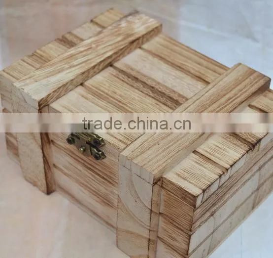Custom Solid Wooden Gift Keepsake Box For Cards