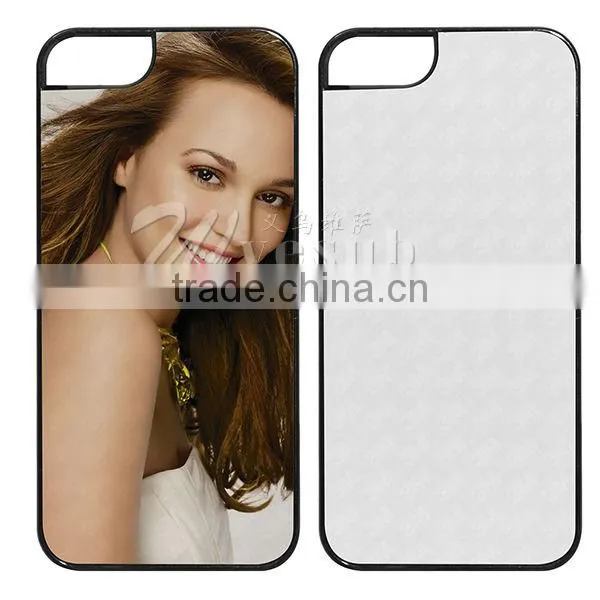 2015 New arrive fashion 2D Sublimation PC Case for iphone 5/5s/5c