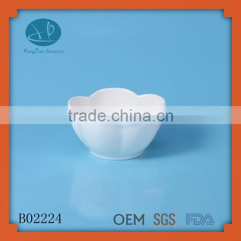 Triangular Bowl,triangle bowl,wholesale white ncie design hotel restaurant use porcelain ceramic dinner salad bowl