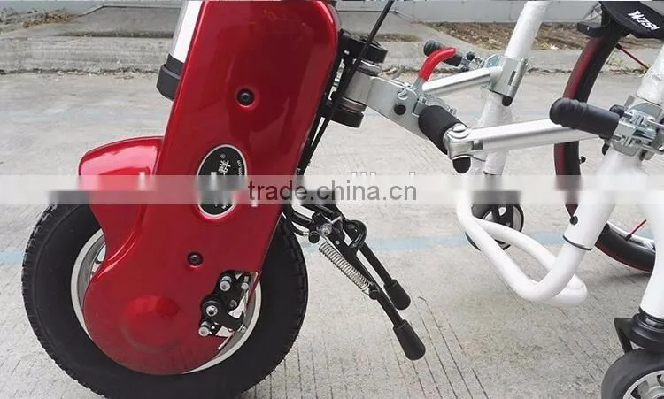 High Quality 400W 36V Wheelchair Mobility Scooter, Electric Wheelchair Handcycle,12inch Lithium Electric Wheelchair Trailer Bike