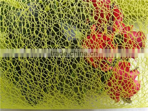Hot sell polyester decorative mesh fabric floristic decoration material