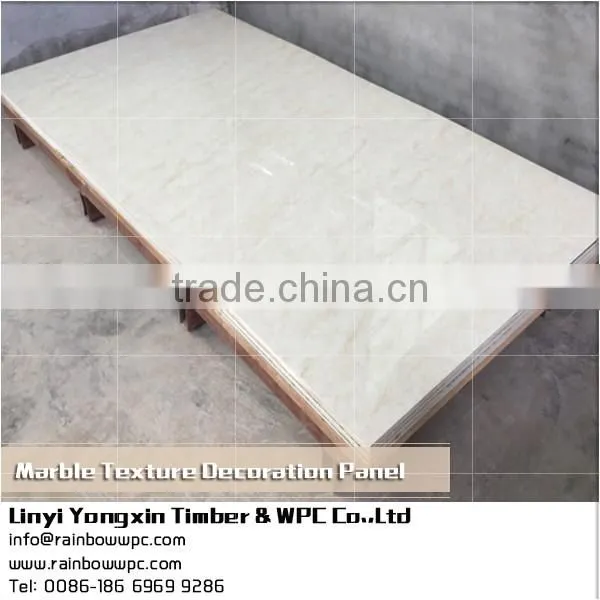 071 Interior Decorative Marble Texture waterproof Pvc Bathroom Wall Panels