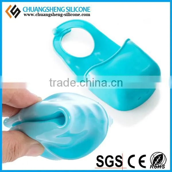 Bathroom silicone bag, hanging soap bag