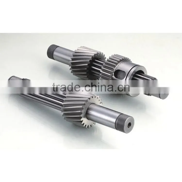 OEM Non standard-Engineering Machinery Parts-Shaft-Spline-Worm