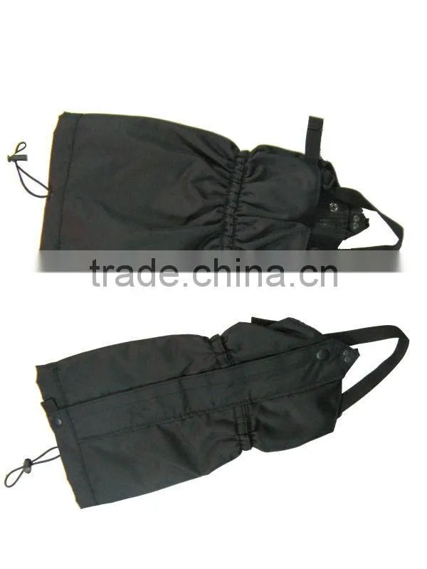 hot sale waterproof protect leg gaiters/ski gaiter