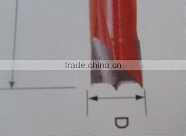 Advantages for high efficient through hole v-point wood drill bits