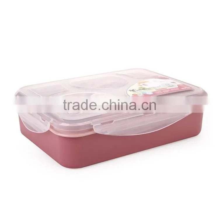 Plastic Lunch Box Food Container Bento Lunch Box