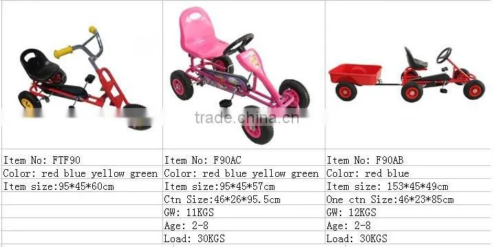 Hot sell fashion family two person pedal car, four wheel surrey bike F2150
