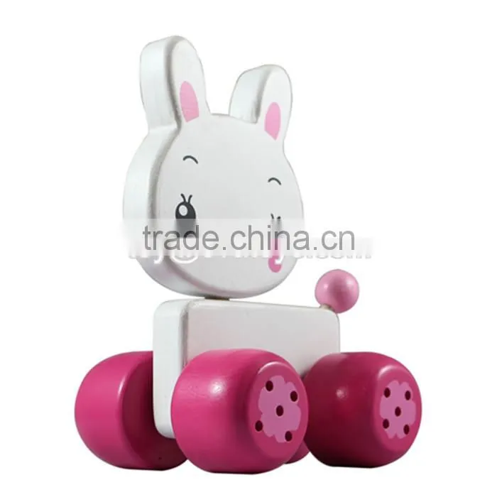 Best sale kids mini wooden car transporter toy wholesale cheap children wooden car transporter toy W04A037