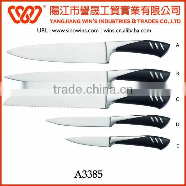 A3330 Classical Design High Quality 5pcs Stainless Steel Knife Set