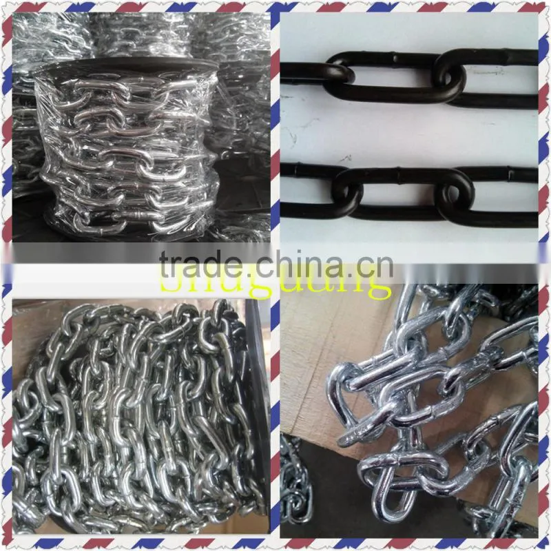 Dog Chain With Round Rings On Both Ends