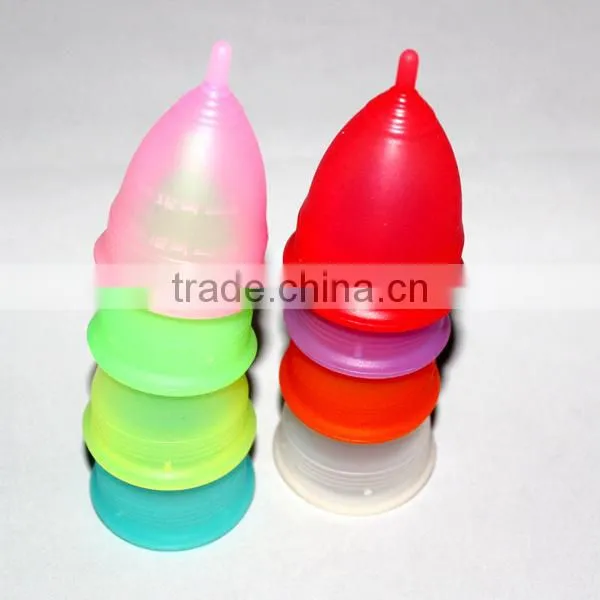 FDA Approved Anti Bacteria Custom Packages reusable menstrual cup