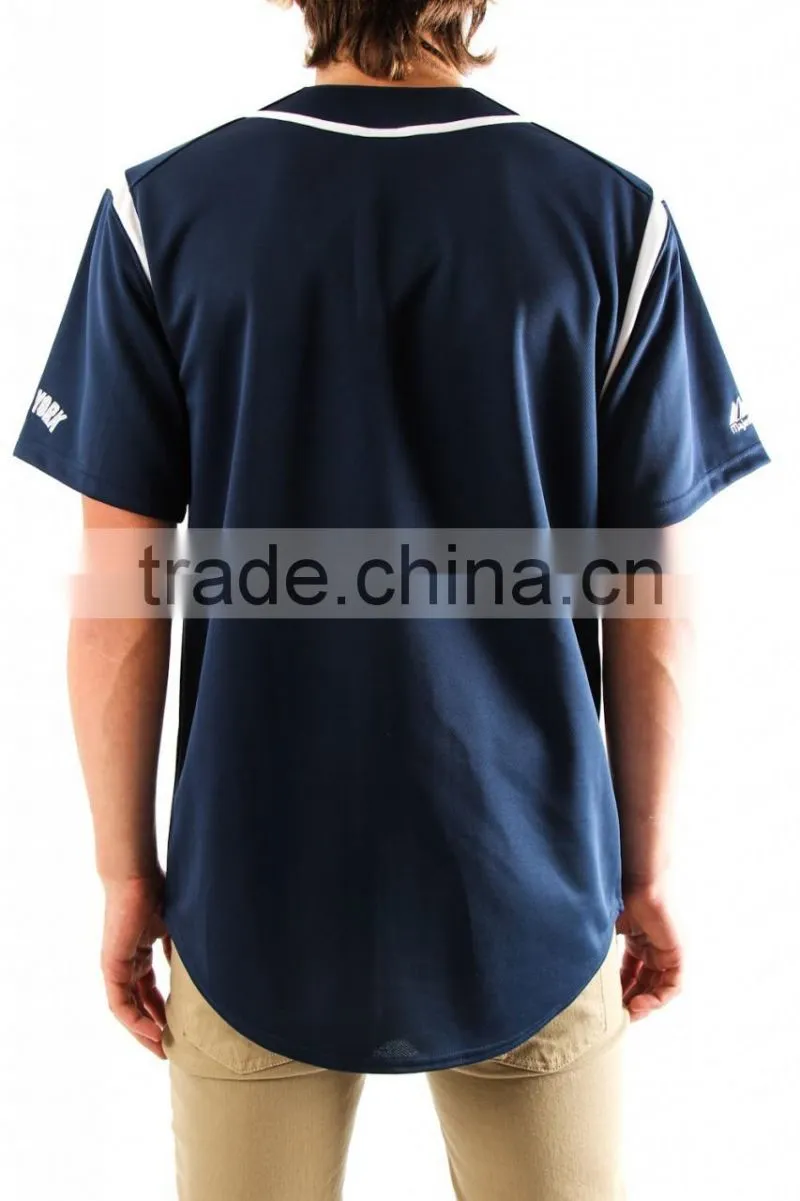 Custom dry fit baseball jersey sublimated baseball wear