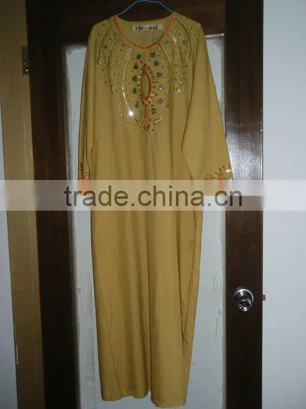 2013 latest abaya dubai abaya customized & stock