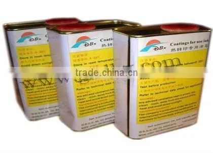 Heat transfer liquid sublimation coating
