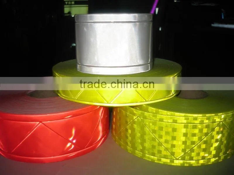 reflective micro-prismatic pvc tape