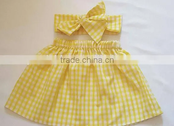 New Designs 0-6 Years Baby Summer Frocks Designs Baby Girl Stripes Cotton Dress