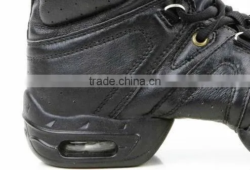 Guangzhou Top Quality Leather Dance High Top Sneakers #0958
