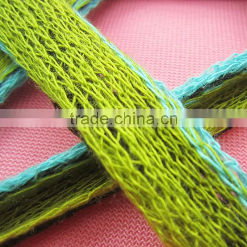 Net yarn for scarf