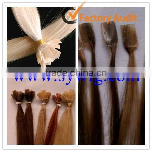 I tip hair extensions/Best quality stick shoelace tip hair
