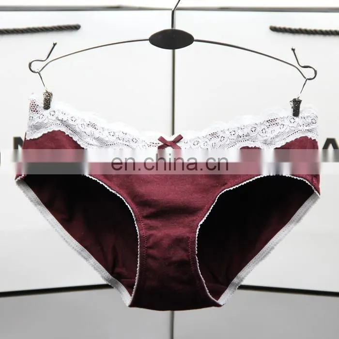 sexy lace lovely girls panties comfort cotton lady panties girls' underwear