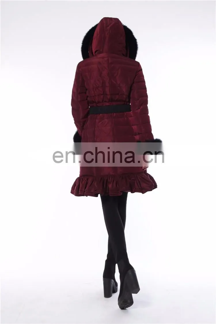 2016 New Design Hot Sale Casual Street Style Ladies Down Jacket