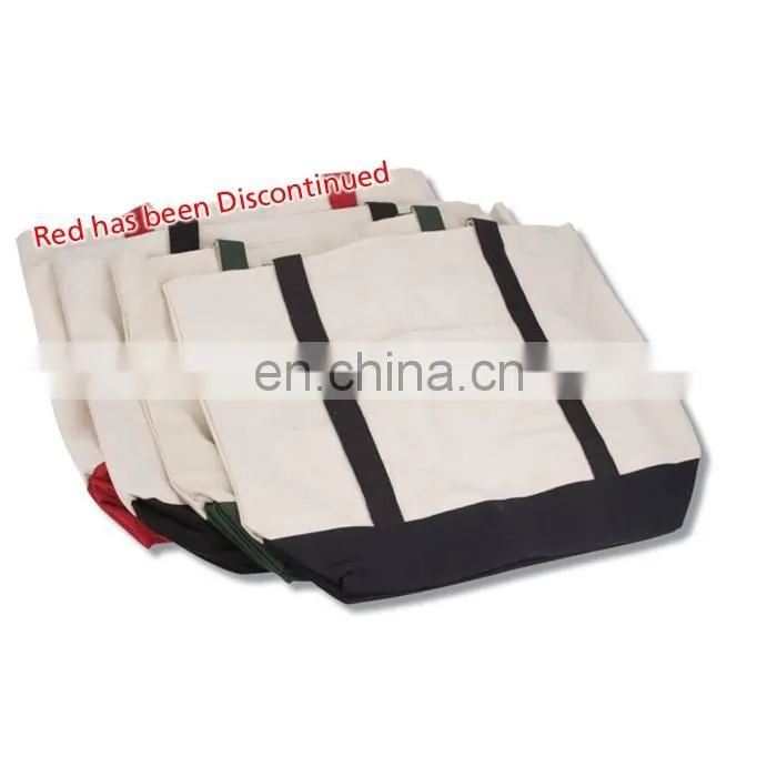 XD1021China Suppliers Wholesale Large Heavyweight Cotton Canvas Boat Tote