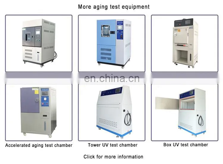 Lab equipment Digital rubber static Ozone Colour Fastness Tester aging chamber