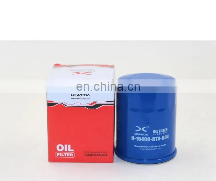 Japanese car parts OEM 15400-RTA-004 oil filter for Civic