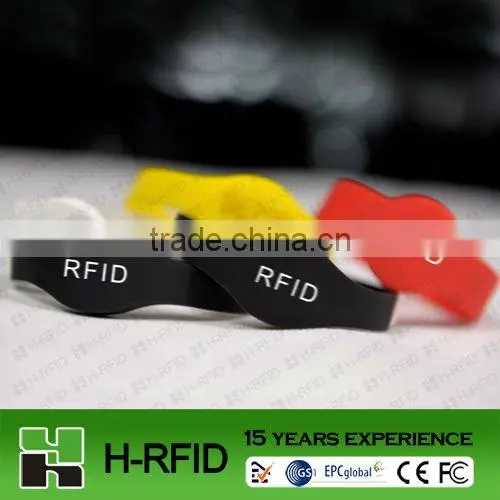 waterproof RFID HF wristband tag