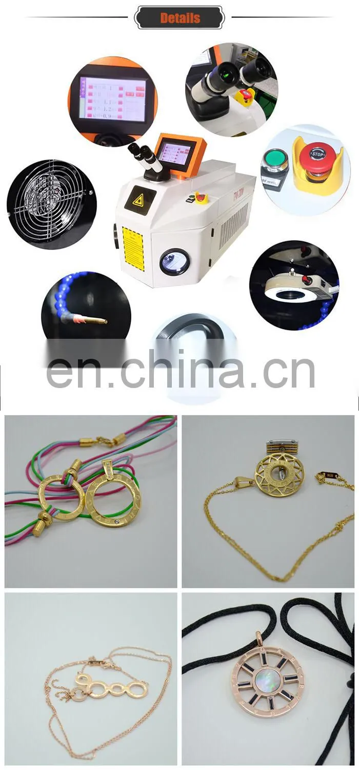 Jewelry Laser Spot Welding Machine Jewellery Welder Goldsmith Tools for Gold Silver Soldering