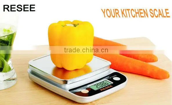 size 210*155*40mm precise measurements kitchen scale