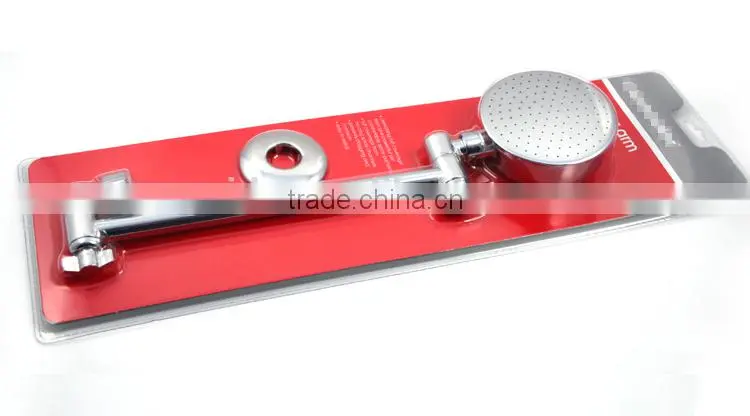 ALL DIRECTIONAL SHOWER HEAD CHROME PLATED WITH ARM COMPLETE READY TO INSTALL