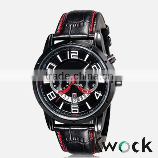 Trendy Promotional Men Analog Black Steel Case Outdoor Sports Watch