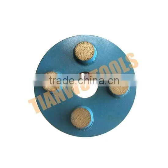 100mm diameter four conical teeth grinding plate