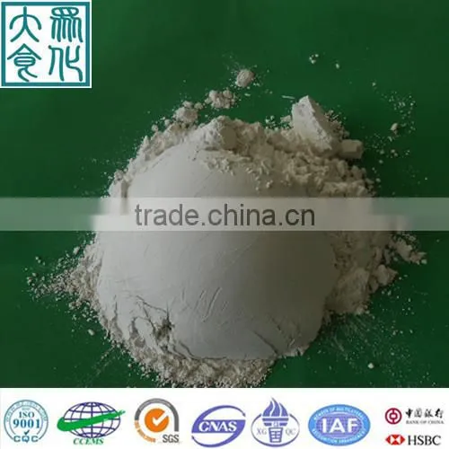 white powder calcium hydroxide