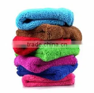 best selling super absorbent corlorfull microfiber table cleaning cloth
